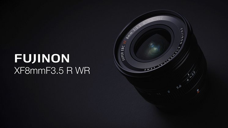 FUJINON XF8mmF3.5 R WR