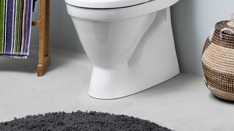 Nautic WC med förhöjd spolknapp - godkänd av Reumatikerförbundet