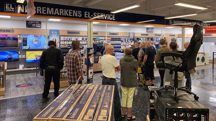 Den 3. juli åbner en ny EL-Salg-butik i Kvickly Ribe. Åbningen sker blot to måneder efter, at en lignende butik åbnede i Kvickly Varde.