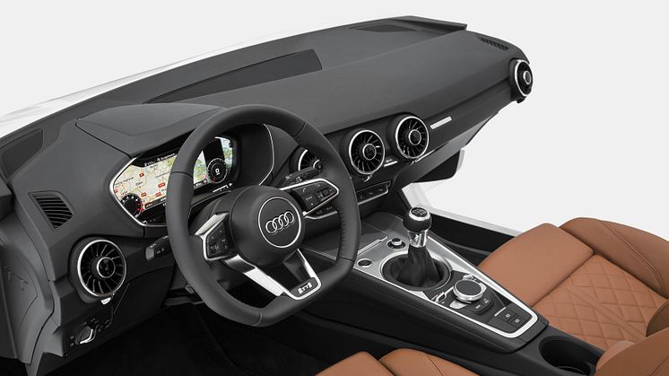 Puristisk, sportig och rena linjer – Audi presenterar interiören i Nya Audi TT under CES i Las Vegas