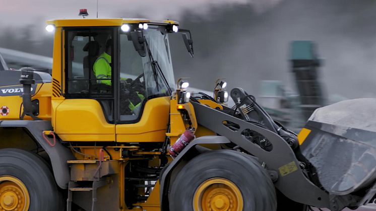 Uppdaterade hjullastare Volvo L60H, L70H och L90H - lanseringsfilm