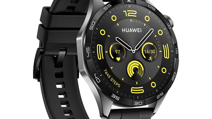Huawei Watch GT4_Black_Front side right_JPG_20230727