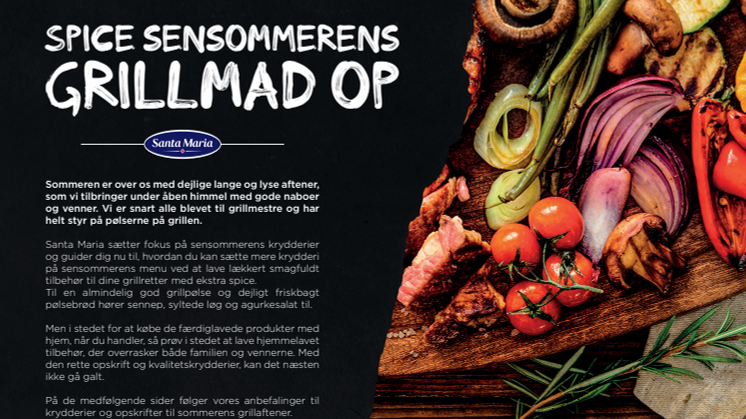 Spice sensommerens grillmad op