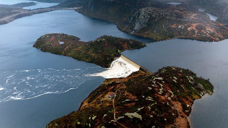 Vannmagasinene Nåvatn og Skjerkevatn