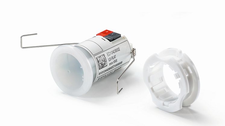 Liten lysstyrkeregulator for nøyaktig lys: LS-FLAT mini KNX fra ESYLUX