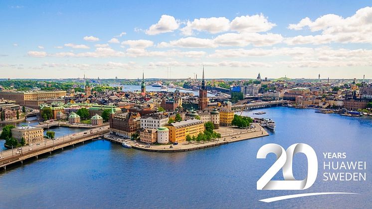 Huawei firar 20 år i Sverige
