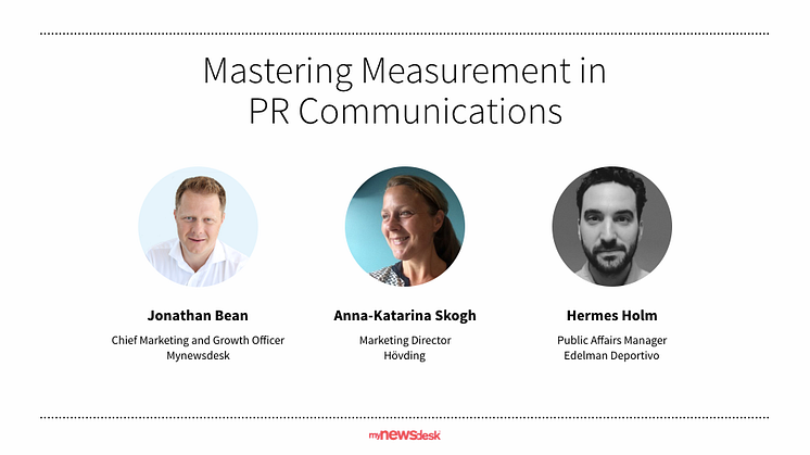 Webinar: How to measure your PR campaigns