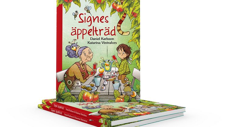Signes äppelträd, skriven av Daniel Karlsson och illustrerad av Katarina Vintrafors