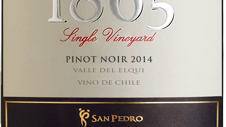 1865 Pinot Noir – decembernyhet från Viña San Pedro 