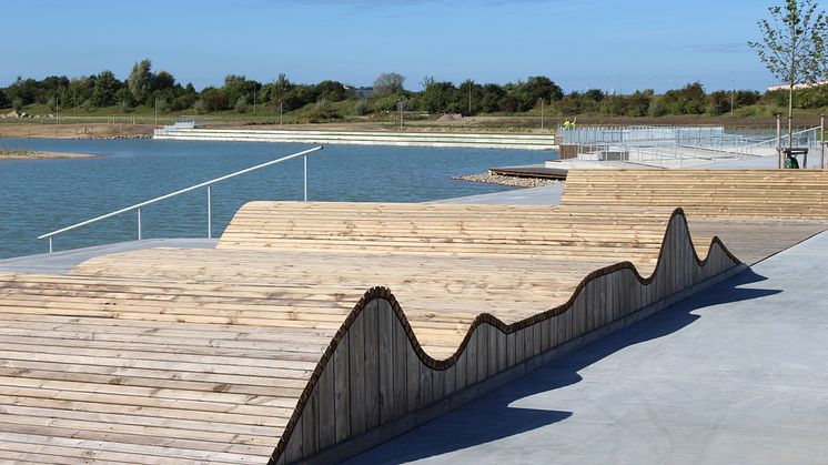 Råby sjöpark i södra Lund