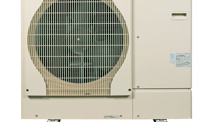 Enkel og kompakt luft/vann varmepumpe fra Mitsubishi Electric