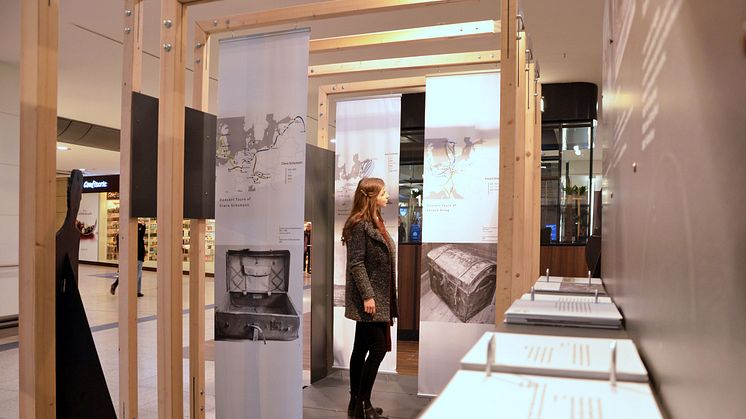 Wanderausstellung "Reisende Musiker" in den Promenaden Hauptbahnhof - Foto: Sarah Stollberg