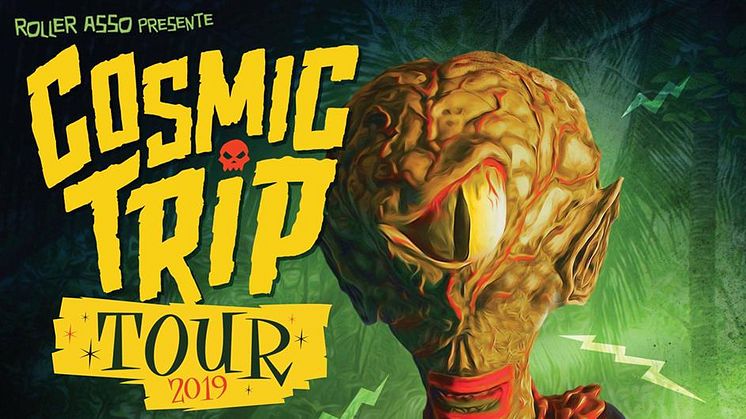 LE COSMIC TRIP TOUR 2019: The Scaners, Les Lullies, Weird Omen