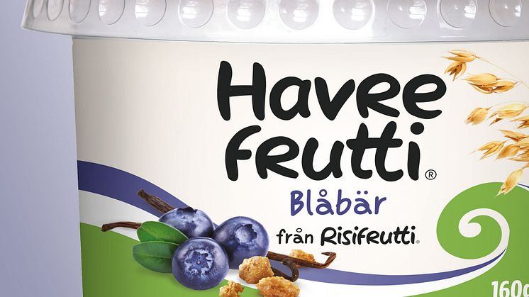 Nu lanseras Havrefrutti - ett nytt mellanmål från Risifrutti®