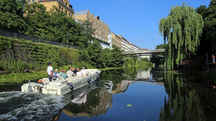 Bootstour auf dem Karl-Heine-Kanal © Andreas Schmidt