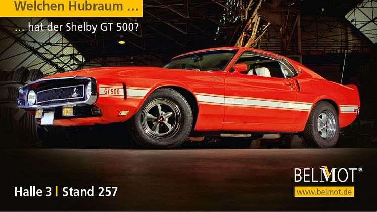 Gestohlene Oldtimer: Versicherer kooperiert mit Vodafone Automotive – 69er Shelby GT500 Fastback als Ausstellungsstück