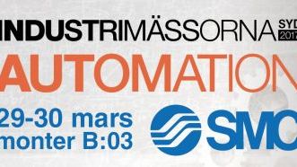 SMC på Industrimässorna SYD 29-30 mars 2017