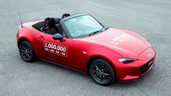 ​Mazda passerar en miljon producerade MX-5