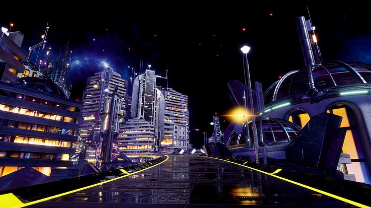 Ride through a virtual Future City with The Journey by Intelligent Cycling