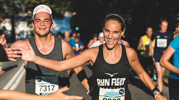 Löparfest i morgon med Stockholm Halvmarathon