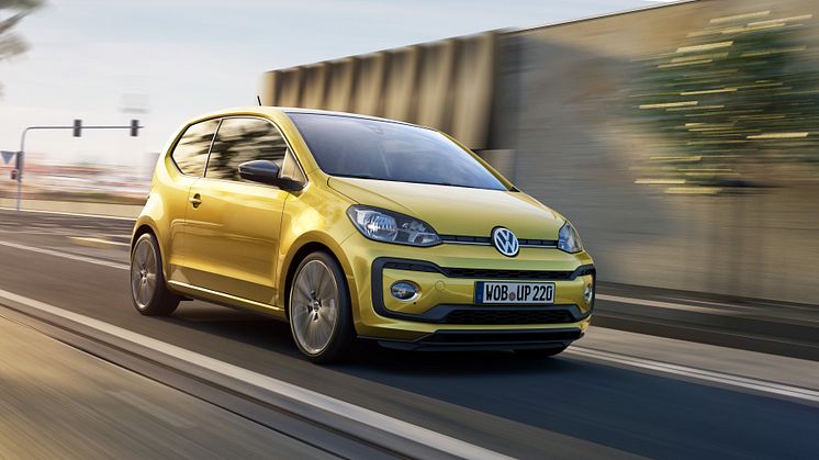 Världspremiär för nya Volkswagen up! i Genève