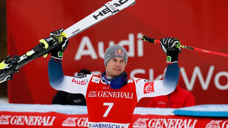 Alexis Pinturault mit neu gebautem Ski zum Erfolg