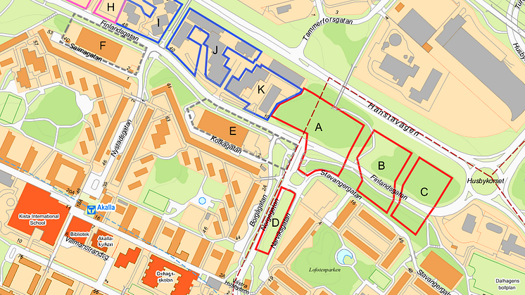 1000 bostäder markanvisade  i Akalla och Husby