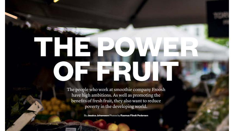 Scandinavian Traveler November Issue 2016  - The power of fruit