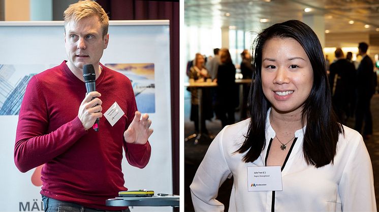 Tomas Eriksson (MP), Region Stockholm och Julie Tran (C), Region Östergötland har lett arbetet i Mälardalsrådets En Bättre Sits-process arbetsgrupp Framtidens resor.