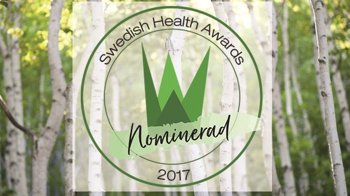 Holistic nominerat till Årets hälsoföretag av Swedish Health Awards