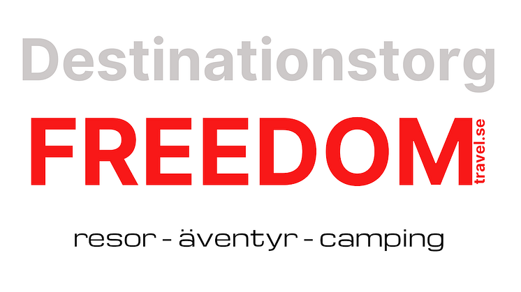 FREEDOMtravel launches Destination Square and Destination Award at the camper fair "Frihet på hjul” March 18-20