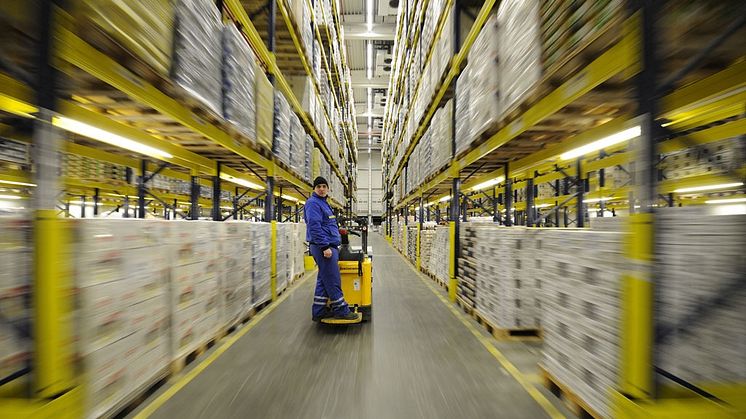 Dachsers distributionslager i Jönköping bildar modell för Asien