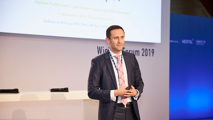 BPW Head of IT and Digitalisation Roman Rapoport at the Wiehler Forum 