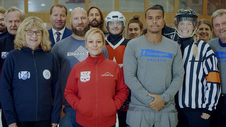 Beijer Byggmaterial brinner för hockey – startar stipendium för ishockeyns Eldsjälar