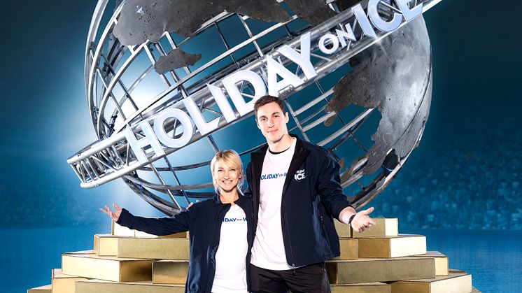 Aljona Savchenko und Bruno Massot sind die Schirmherren der HOLIDAY ON ICE ACADEMY