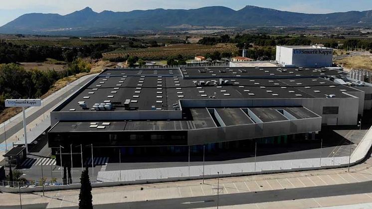 Smurfit Kappa gjennomfører en investering på 12 millioner euro ved fabrikk i Spania