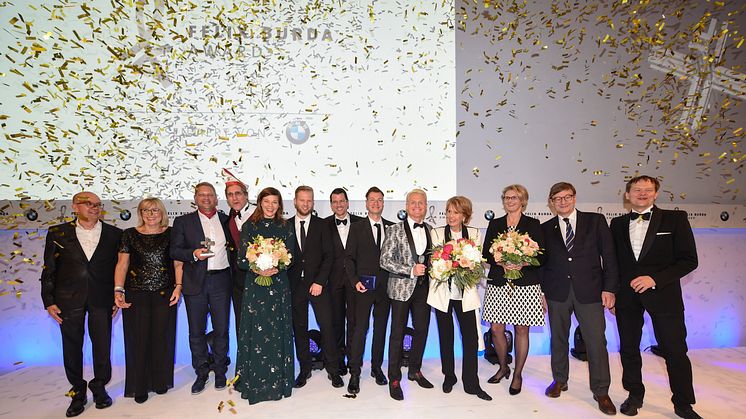 Preisträger und Laudatoren des Felix Burda Award 2019