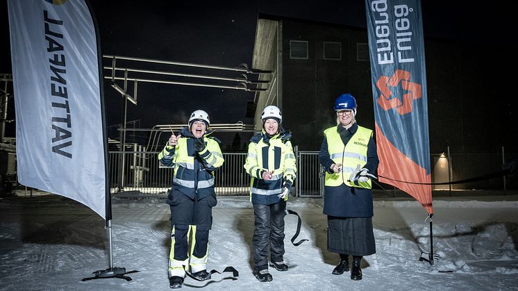 Ny mottagningsstation säkrar elförsörjningen i Luleå
