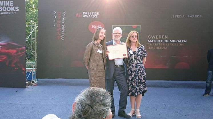 Karin Hallgren, LRF Mjölk, Bertil Ekerlid och Marie Hasselrot Ekerlids från Ekerlids Förlag