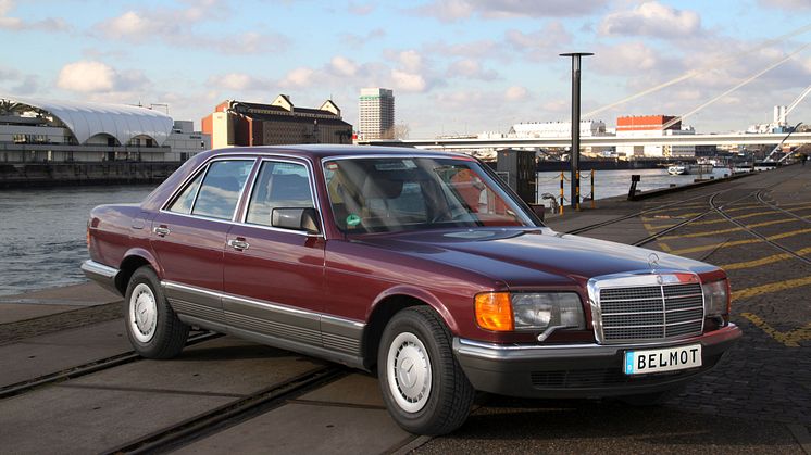 Ausstellungsfahrzeug Mercedes Benz 380 SE (Foto: Mannheimer Versicherung AG)