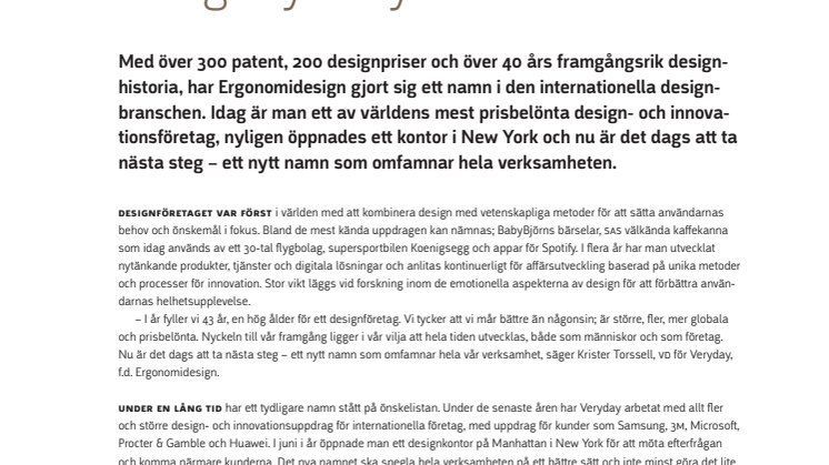 Sveriges mest prisbelönta designbyrå byter namn 