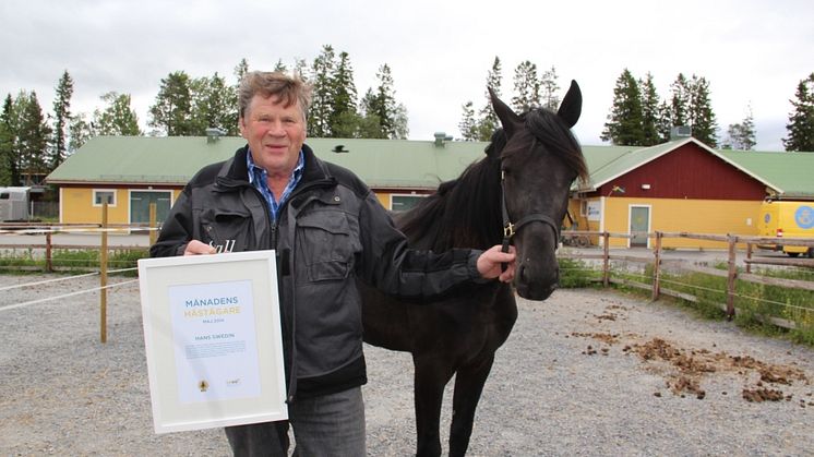 Månadens hästägare maj 2014: Hans Swedin