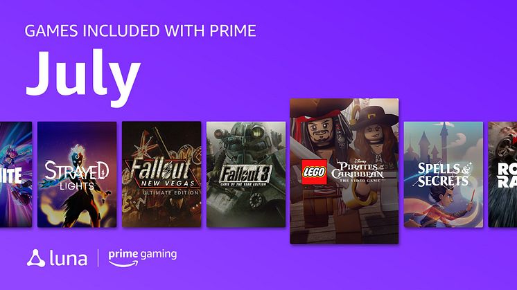 Prime Gaming July Content Update