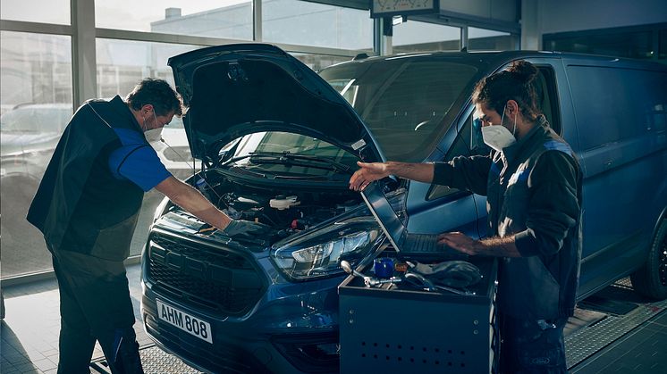 ​Ford lanserer FORDLiive – en ny tjeneste som vil øke nyttekjøretøykunder sin produktivitet