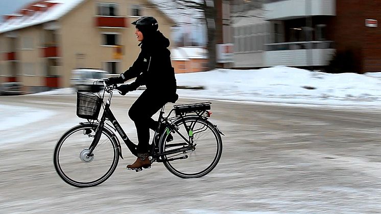 Laddad hemtjänst på två hjul