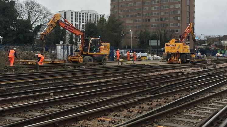 Modernisation of the signalling system will mean no trains between London Victoria and East Croydon this weekend