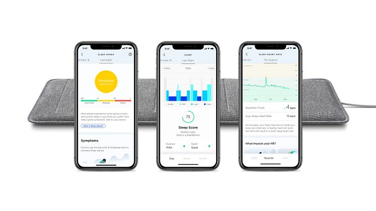 WITHINGS UNVEILS SLEEP ANALYZER