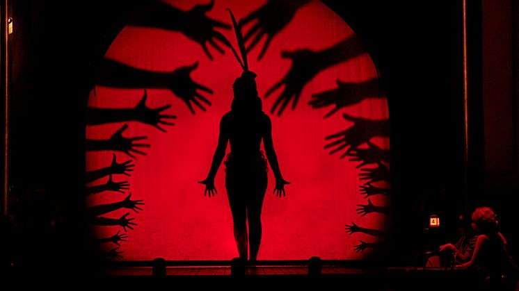 Kerstin Hilldén som Sally Bowles i GöteborgsOperans "Cabaret" - välkomna på pressvisning.