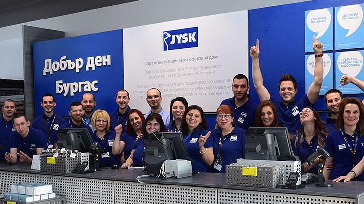 JYSK представя новата си концепция за магазини 3.0 в Бургас