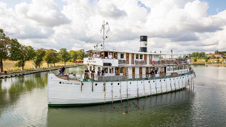 Kanalbåten M/S Wilhelm Tham